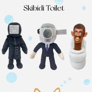 ตุ๊กตายัดนุ่น รูปเกม Skibidi Toilet Camera ขนาด 26 ซม. ของเล่นสําหรับเด็ก