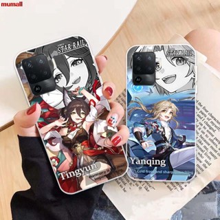 เคสโทรศัพท์มือถือ ลายรางดาว Honkai Tingyun สําหรับ OPPO A93 A74 A54 A93S A55 A53S A16 A16S A56 Find X3 A94 F19 Reno 6 5F 5Z 6Z A95 K9 A16K 7 SE Lite Pro+ 06