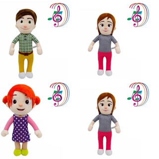 ของเล่นตุ๊กตา Cocomelon JJ Family Stuffed Dolls เสริมการศึกษา สําหรับเด็ก