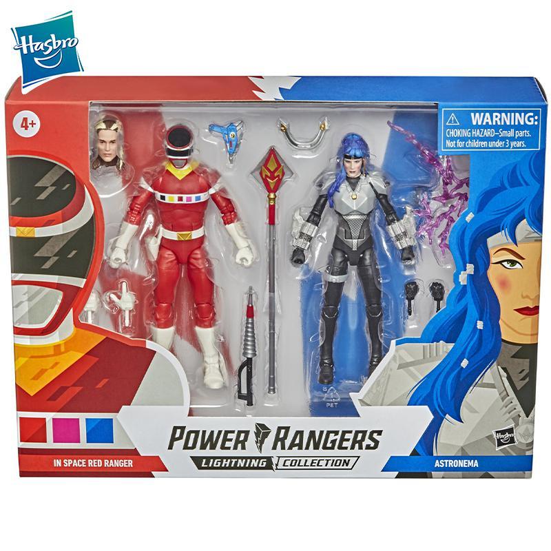 Original Power Rangers Hasbro Lightning คอลเลกชัน Space Red Ranger Vs.Astronema 2-Pack