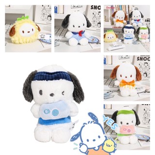 พวงกุญแจ จี้ตุ๊กตาสุนัข Sanrio Pochacco น่ารัก สําหรับวัยรุ่น