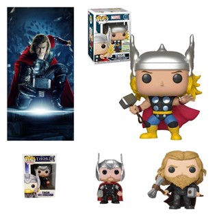 โมเดล Pvc รูป Marvel Thor God Of Thunder ขนาด 9 ซม. คุณภาพสูง