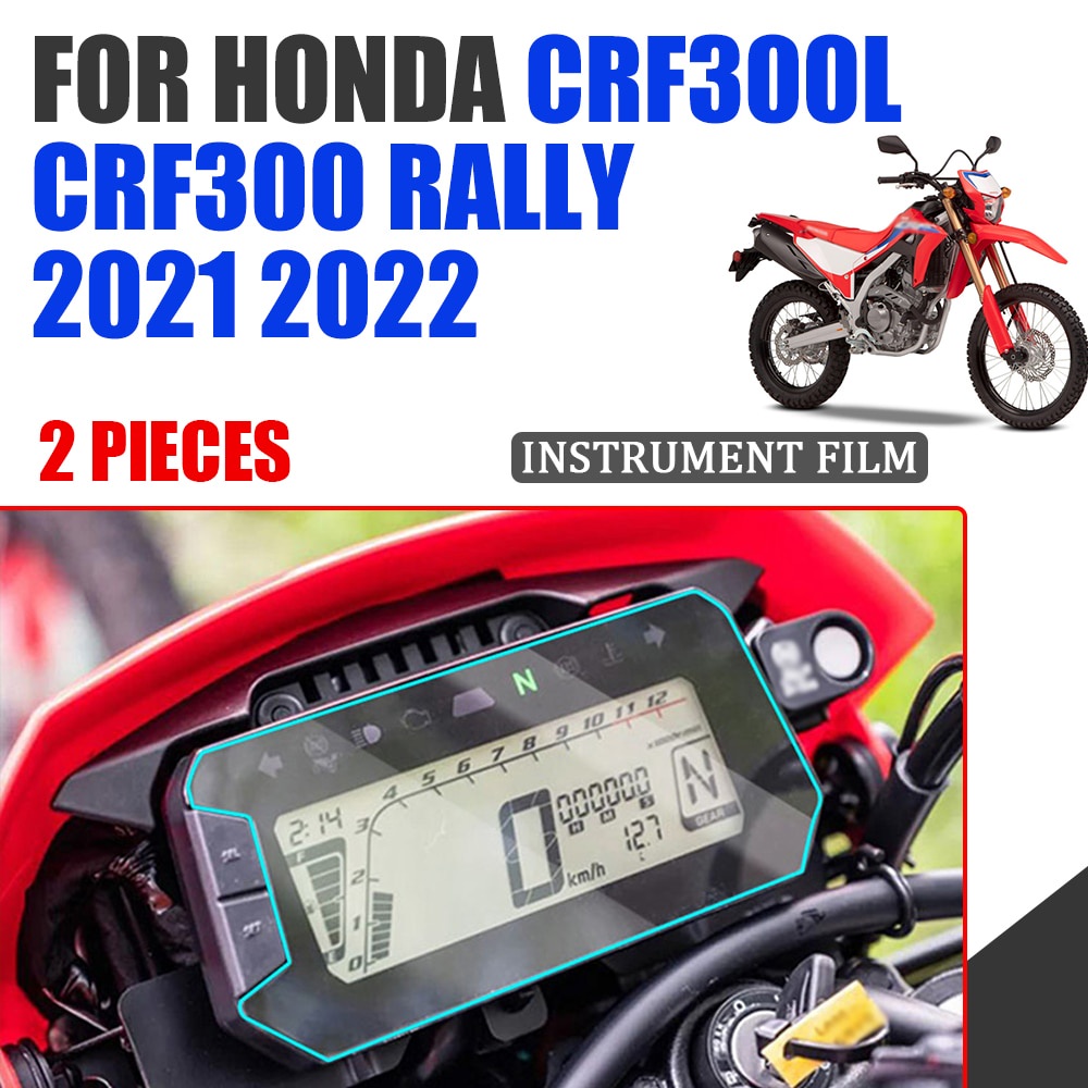 ฟิล์มกันรอยขีดข่วนหน้าจอ สําหรับรถจักรยานยนต์ Honda CRF300L CRF300 Rally CRF 300 L CRF 300L 2021 2022