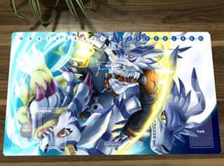 แผ่นรองเมาส์ ลายการ์ตูนอนิเมะ Digimon Adventure Playmat CCG DTCG WereGarurumon สําหรับเล่นเกม