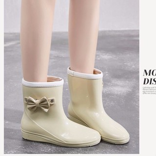 ราคาพิเศษฤดูใบไม้ร่วงและฤดูหนาวฝนรองเท้า Rainboot