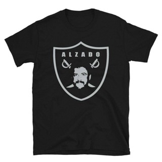 เสื้อยืดแขนสั้น พิมพ์ลาย Lyle Alzado Los Angeles Raiders สําหรับผู้ชาย และผู้หญิง