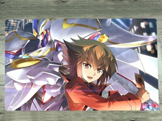 Yugioh Playmat แผ่นรองเมาส์ ลายมังกรดํา ตาแดง TCG CCG สําหรับเล่นเกม