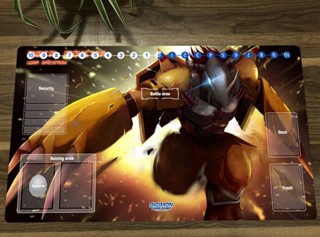 แผ่นรองเมาส์ ลาย Digimon Duel Playmat CCG DTCG สําหรับเล่นเกม