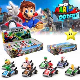 ฟิกเกอร์ Mario Party Go-kart Racing ของเล่นเสริมพัฒนาการ สําหรับเด็ก