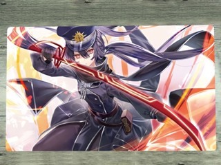 Yugioh Duel Playmat Tearalaments Girls TCG CCG แผ่นรองเมาส์เล่นเกมเทรดดิ้งการ์ด