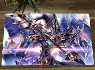 บอร์ดเกม Yu-Gi-Oh! แผ่นรองเมาส์เล่นเกม Dark Magician Playmat TCG CCG