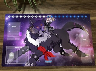 แผ่นรองเมาส์ ลาย Digimon Duel Playmat CCG DTCG Jeanny Vukmon สําหรับเล่นเกม