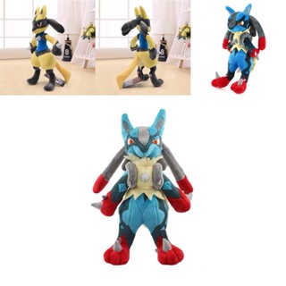 ตุ๊กตานุ่ม รูปการ์ตูนโปเกม่อน Luc Lucario ขนาด 12 นิ้ว ของเล่นสําหรับเด็ก