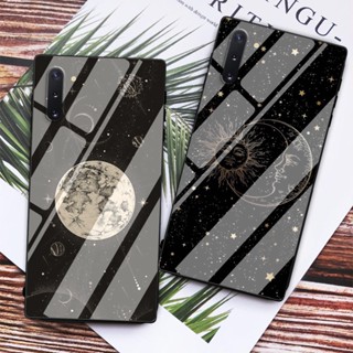 เคสโทรศัพท์มือถือแบบแก้ว ลายดวงจันทร์ ดวงดาว สําหรับ Vivo Y11S Y20i Y20S Y85 Y21 Y21S Y91C Y81 V21 V20 Y50 Y30i Y15A Y15S Y11 Y17 Y15 Y12 Y20 Y30 V15 Y66 Y55S Y75 Y33S Y72