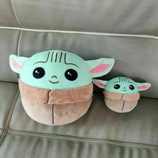 หมอนตุ๊กตานุ่ม รูปการ์ตูน Yoda ขนาด 5 นิ้ว 10 นิ้ว เหมาะกับของขวัญ ของเล่นสําหรับเด็ก