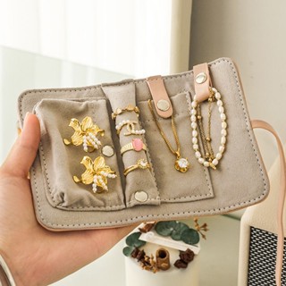 กระเป๋าเก็บเครื่องประดับ Carry-on Hand Jewelry สร้อยคอ ต่างหู S