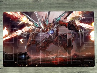 Yugioh Playmat Swordsoul grandmaster chixiao TCG CCG แผ่นรองเมาส์ สําหรับเล่นเกม