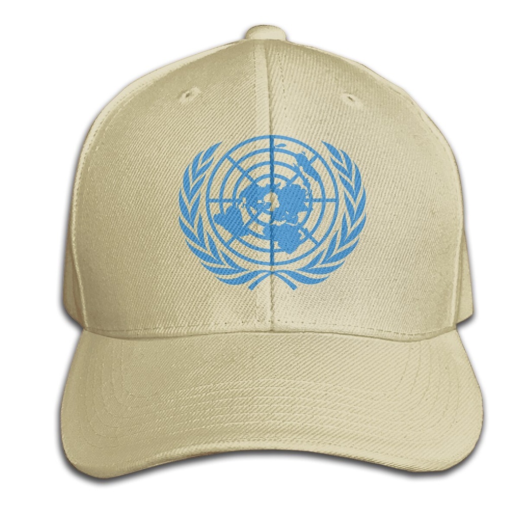 United Nations Emblem mans woman หมวกเบสบอลระบายอากาศแฟชั่น