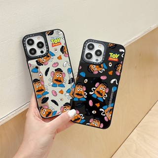 Casetify TOY STORY Mr. เคสโทรศัพท์มือถือ แบบนิ่ม กันกระแทก มีกระจก สําหรับ iPhone 11 14 Pro Max 12 13 Mini X XR XS Max SE 2020 6 7 8 Plus