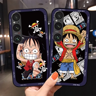 เคสโทรศัพท์มือถือ พิมพ์ลาย One Piece Luffy 3 มิติ สําหรับ Sony Xperia 1 10 V