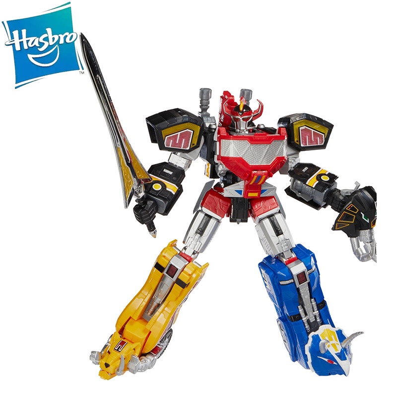 Hasbro Power Rangers Lightning คอลเลกชัน Zord Ascension โครงการ Morphin Dino Megazord คอลเลกชันรุ่นข