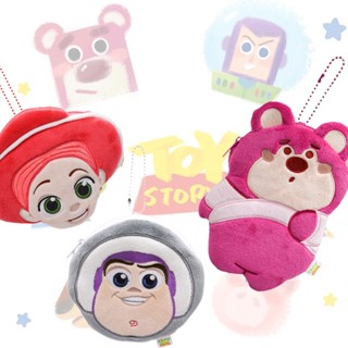 กระเป๋าใส่เหรียญ รูปตุ๊กตา Toy Story Slinky Strawberry Bear Buzz Lightyear ขนาดกะทัดรัด