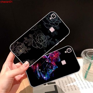 เคสโทรศัพท์มือถือ ลายผีเสื้อ ดอกไม้ สําหรับ Vivo V3 Max V5S V5 Lite X9 X9S V7 V9 X20 X21 X23 Y20 Y20i Y20S Y12S iQOO U1X Y30G Y11S Y20G Y73S S7E Plus 03