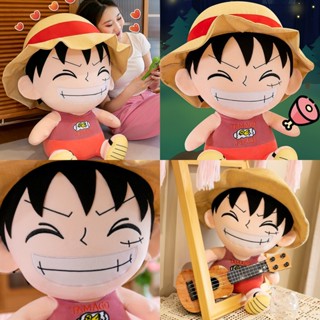 หมอนรูปลูฟี่ One Piece คุณภาพดี สําหรับตกแต่งห้อง