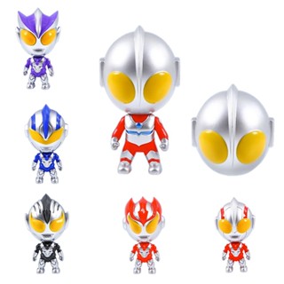 ของเล่นฟิกเกอร์ โมเดลอุลตร้าแมน Q Version Flying Dragon 2 Big Transforming Head Egg