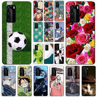 เคสโทรศัพท์มือถือ ซิลิโคนนิ่ม ลายการ์ตูนฟุตบอลน่ารัก แฟชั่น สําหรับ Huawei Ascend P40 ANA-AN00 ANA-TN00 ANA-NX9 ANA-LX4