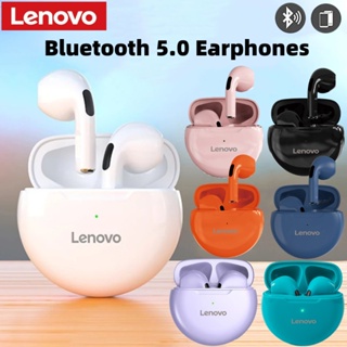 Lenovo TWS ชุดหูฟังสเตอริโอไร้สาย บลูทูธ 5.0 Hi-fi ควบคุมสัมผัส กันน้ํา สําหรับเล่นกีฬา