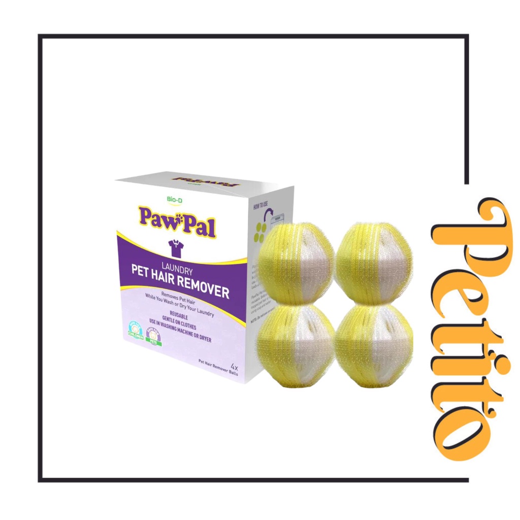 Bio-D PawPal Laundry Pet Hair Remover x 4 ลูก