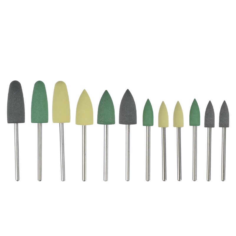 12 ชิ้น / เซต ทันตกรรม ซิลิโคน ขัดฟัน ไวท์เทนนิ่ง HP0412 ฟัน ชุดขัด สําหรับมือ ความเร็วต่ํา - รูปที่ 2