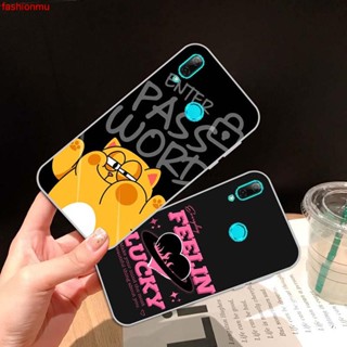 เคสซิลิโคนนิ่ม ลายแมวมอนสเตอร์ 02 สําหรับ Huawei Nova 2i 3i 2 4 Y3 Y5 Y6 Y7 Y9 GR3 GR5 Prime Lite 2017 2018 2019