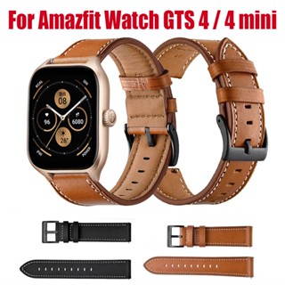 สายนาฬิกาข้อมือหนัง สําหรับ Amazfit GTS 4 Amazfit GTS 4 SmartWatch Amazfit GTS 4 4 mini