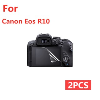 ฟิล์มกระจกนิรภัยกันรอยหน้าจอกล้อง HD สําหรับ Canon EOS R10 2 ชิ้น