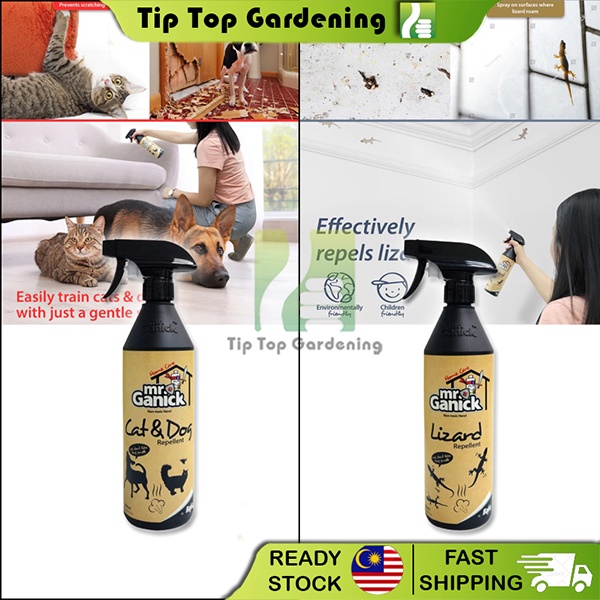 Baba Mr Ganick Lizard Repellent / Cat & Dog Repellent Organic Pest Repellent Spray Penghalau Kucing
