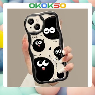 [OKOKSO] เคสโทรศัพท์มือถือนิ่ม ขอบโค้ง กันกระแทก ลายการ์ตูนน่ารัก สําหรับ OPPO Reno9 Reno8 Reno7pro reno6 7z 8T 5 R17 A9 2020 4Z 5G F11 A31 A3S A78 A77