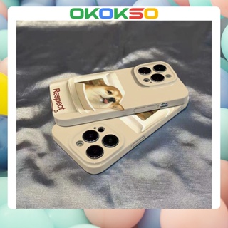 [OKOKSO] ใหม่ เคสโทรศัพท์มือถือ ฟิล์มนิ่ม กันกระแทก ลายการ์ตูนลูกสุนัข สไตล์คู่รัก R17 สําหรับ OPPO Reno9 Reno8 Reno7pro reno6 7z 5 A9 2020 4Z 5G F11 A31 A15 A3S A78 A77