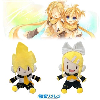 ตุ๊กตายัดนุ่น รูปการ์ตูนสัตว์น่ารัก Kagamine Rin ความสูง 35 ซม.