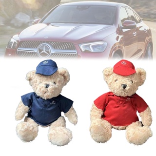 ตุ๊กตาหมีเท็ดดี้น่ารัก พร้อมโลโก้ Mercedes-benz Bmw Audi คุณภาพสูง ของเล่นสําหรับเด็ก