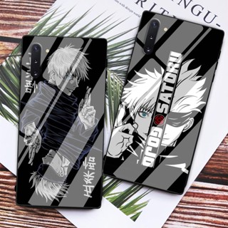 เคสโทรศัพท์มือถือแบบแก้ว ลาย Jujutsu Kaisen Gojo satoru สําหรับ OPPO A12 A12S A15 A15S A3S A5 A12E A9 A92 A72 A52 A54 A53 A5S A7 A32 A9X A8 A31 A94 A95