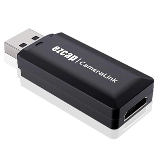 Ezcap313 Mini HDMI USB 2.0 การ์ดจับภาพวิดีโอ 1080p 60fps บันทึกเกม สําหรับ PS3 PS4,DSLR กล้องวิดีโอ อุปกรณ์สตรีมมิ่ง PC