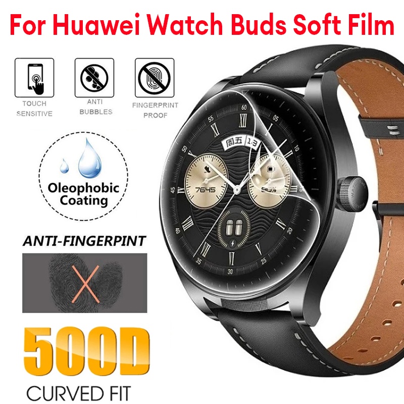 Huawei watch Buds Smart watch ฟิล์มไฮโดรเจล แบบนิ่ม ป้องกัน สําหรับ Huawei watch Buds Smart watch