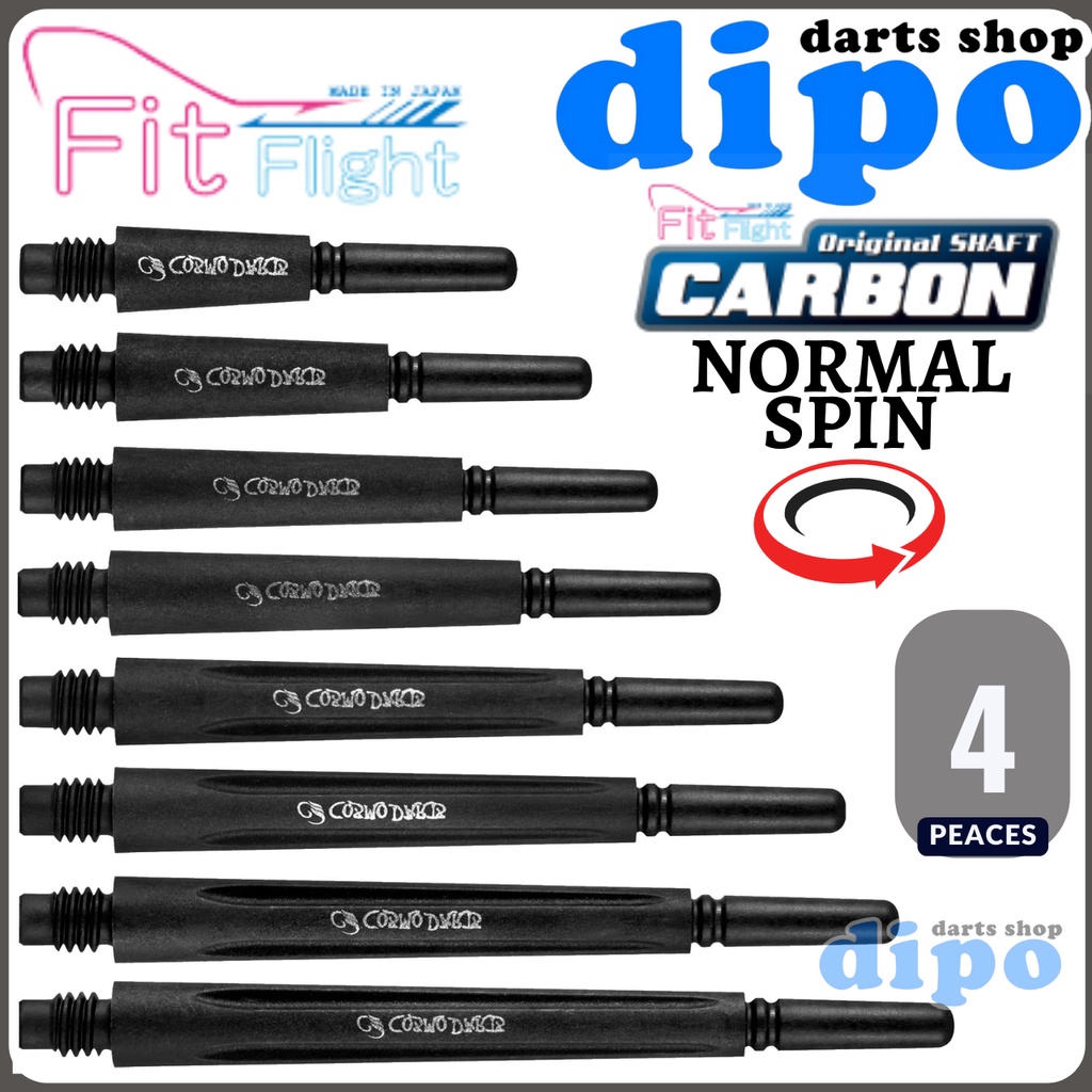 Fit Shaft Carbon Normal Spinning - Fit Darts Shaft