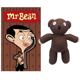 ตุ๊กตาหมีเท็ดดี้ Mr.bean ผ้าฝ้าย แบบนิ่ม คุณภาพสูง