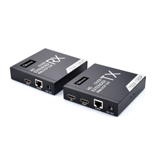 รีโมตคอนโทรลทีวี 1080P HD Cat5e 6 RJ45 150 ม. HDMI สําหรับแล็บท็อป PC