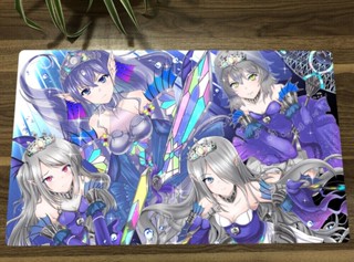 Yugioh Playmat Tearalaments Girls TCG CCG แผ่นรองเมาส์ สําหรับเล่นเกม