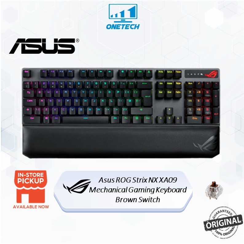 Asus ROG Strix Scope NX XA09 / ROG Strix Scope TKL Wireless Deluxe Gaming Mechanical Keyboard - สวิต