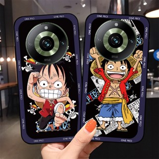 เคสโทรศัพท์มือถือ พิมพ์ลาย One Piece Luffy 3 มิติ สําหรับ Realme 11 Pro Plus 5G